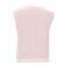 SLEEVELESS TOP WITH JEWEL BUTTONS
