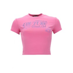 T-SHIRT CON LOGO GLITTERATO