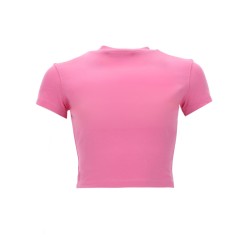 T-SHIRT CON LOGO GLITTERATO