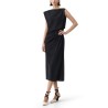 "LA ROBE DRAP" MIDI DRESS