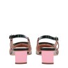 "LACQUERED" SLINGBACK PUMPS