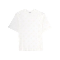 T-SHIRT WITH MONOGRAM DETAILS