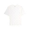 T-SHIRT WITH MONOGRAM DETAILS