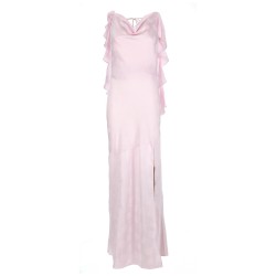 LONG "WATERFALL" DRESS