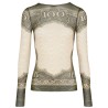 TOP WITH "CARTOUCHE" PRINT