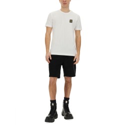 T-SHIRT WITH LOGO PATCH
