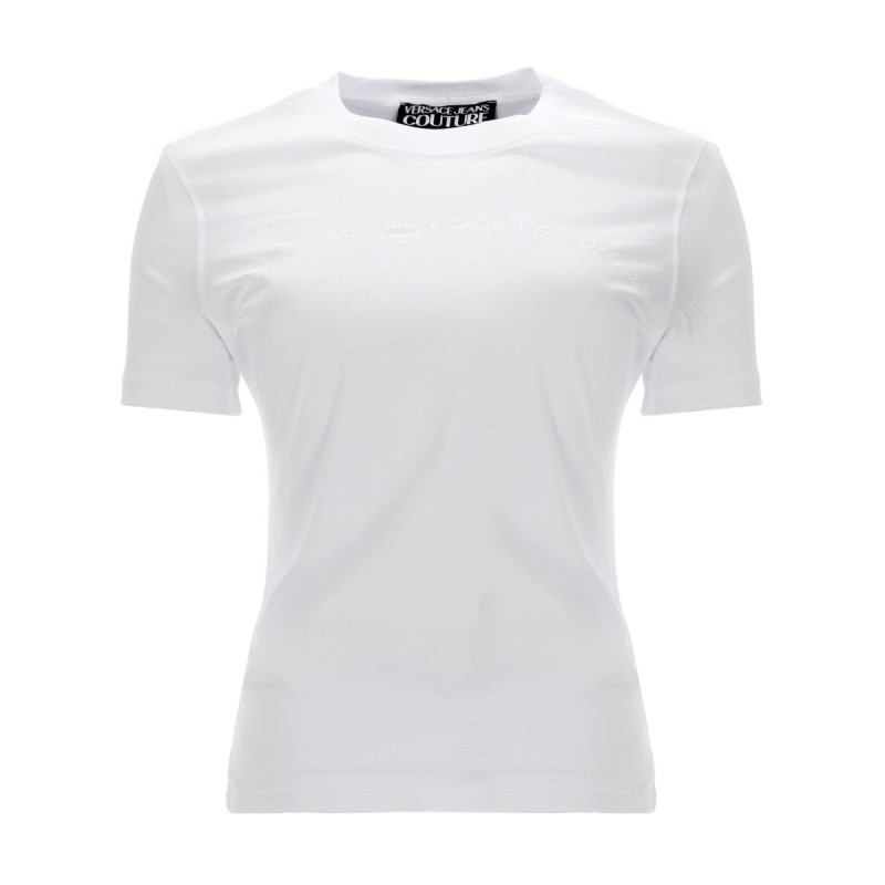 T-SHIRT CON LOGO GLITTERATO