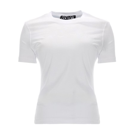 T-SHIRT CON LOGO GLITTERATO