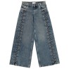 JEANS WITH LACES