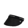"WHITE 8 VISOR" HAT