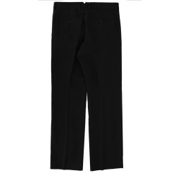 LINEN BLEND STRAIGHT PANTS