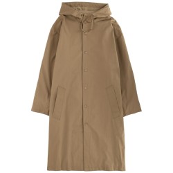 HOODED TRENCH COAT