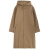HOODED TRENCH COAT