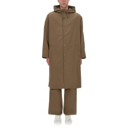HOODED TRENCH COAT