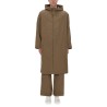 HOODED TRENCH COAT