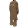 HOODED TRENCH COAT
