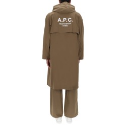 HOODED TRENCH COAT