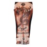 MIDI SKIRT WITH "SAFE SEX TATOO" PRINT