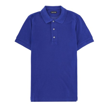 LYOCELL AND COTTON POLO SHIRT