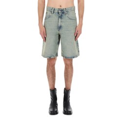 SHORTS IN DENIM