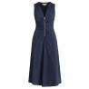 MIDI DRESS WITH ZIPPER