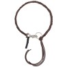 BRAIDED LADON NECKLACE