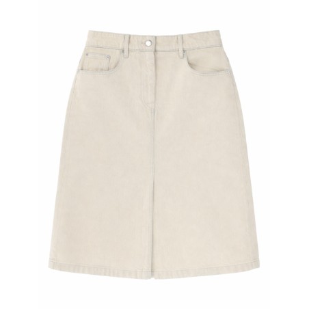 DENIM MIDI SKIRT