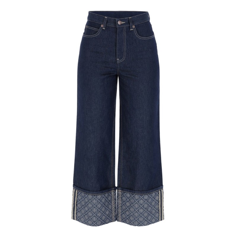 JEANS WITH LAPELS