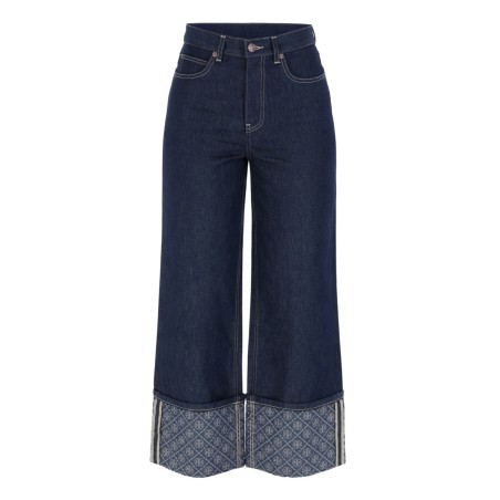 JEANS WITH LAPELS
