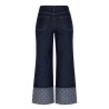 JEANS WITH LAPELS