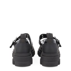 BALLERINA WITH LOGO BUCKLE