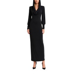 LONG DRESS WITH HOOD
