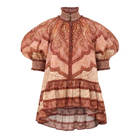 "WANDERLUST" RUFFLE BLOUSE