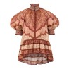 "WANDERLUST" RUFFLE BLOUSE