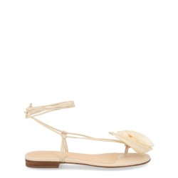 SANDAL WITH SILK FLOWER