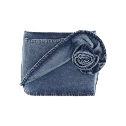 DENIM MINISKIRT