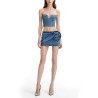 DENIM MINISKIRT