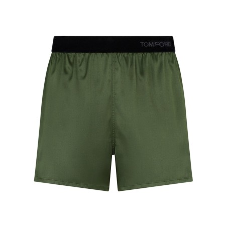 SILK PAJAMA SHORTS