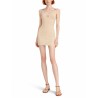 MINI DRESS WITH LOGO PATCH