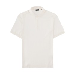 POLO IN COTONE E SETA