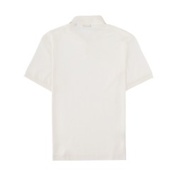 POLO IN COTONE E SETA
