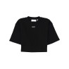 CROPPED T-SHIRT WITH LOGO
