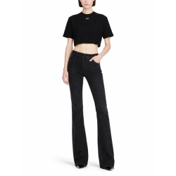 CROPPED T-SHIRT WITH LOGO