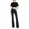 CROPPED T-SHIRT WITH LOGO