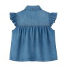 SLEEVELESS TOP WITH COLLAR