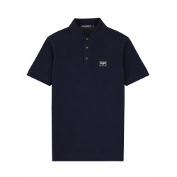 POLO CON PATCH LOGO