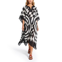 CAFTAN WITH PRINT