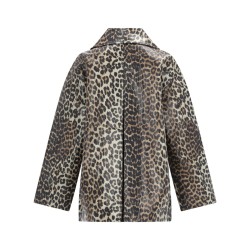 LAMINATED ANIMAL JACKET