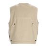GILET OVERSIZE CON PATCH LOGO