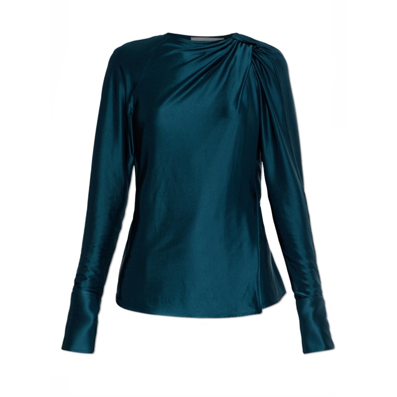 DRAPED BLOUSE